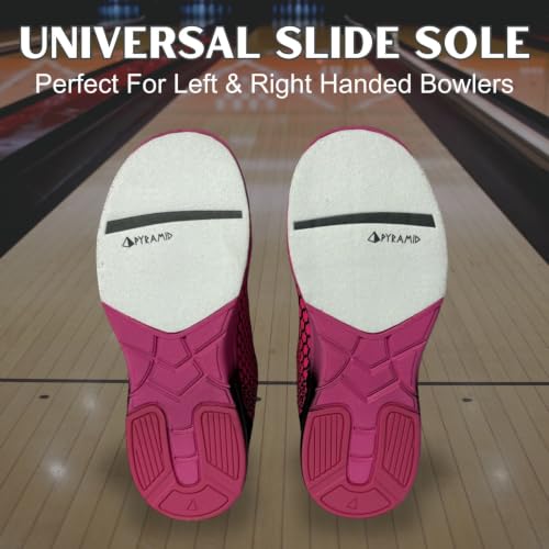 Image of Pyramid Women's Path Lite Seamless Mesh Bowling Shoes - Lightweight Seamless Design, Athletic Fit, Breathable Knit Upper, Universal Slide Soles