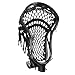RiToEasysports Lacrosse Sticks, Nylon Strung Lacrosse Head Replacement, High Strength Mesh for Offensive Defensive Training, Ideal for Players of All Levels (Black)