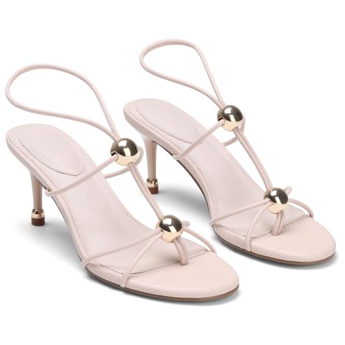 SaraIris Womens Black Kitten Heels Flip Flops - image 1