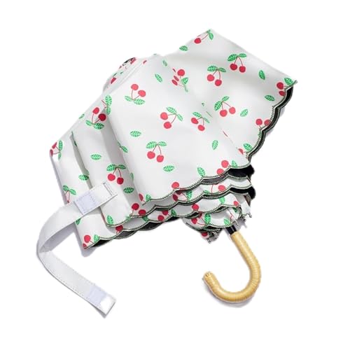 Parapluie de pluie pliant automatique HJZZQH et parasol noir pour femmes