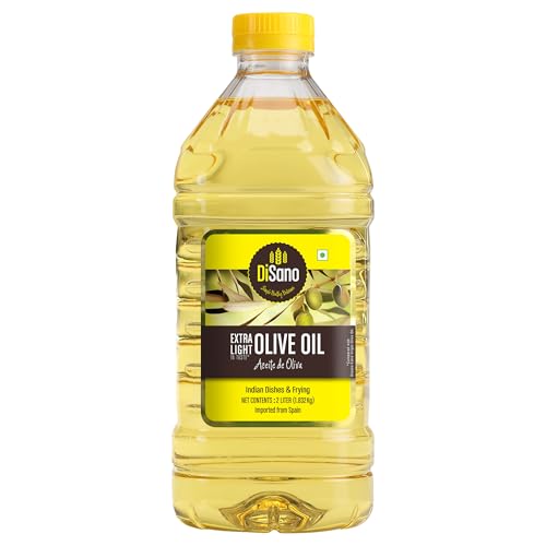 Image of DiSano Extra Light Olive Oil 2L, Ideal for Indian Cooking