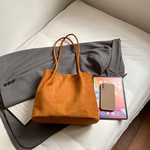 Bolsa Tote de Ante para Mujer Vintage miniatura 4
