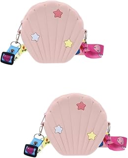 2 Peças Bolsa De Moedas De Concha Feminina Bolsa Crossbody Bolsa De Praia Bolsa De Concha De Praia Bolsa Em Forma De Concha Pochette Bolsa Padrão Em Forma De Concha Bolsa