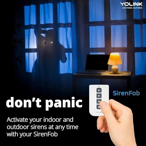 Smart Outdoor Security Siren System