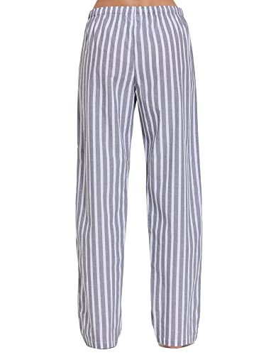 CYZ Women's 100% Cotton Woven Poplin Sleep Pajama Pants4