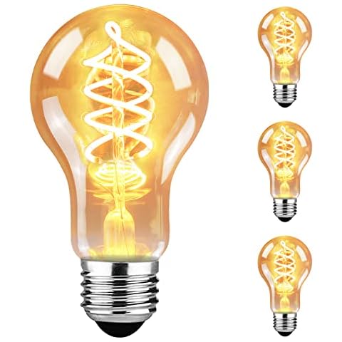 GBLY 6x LED E27 lámpara vintage Cover