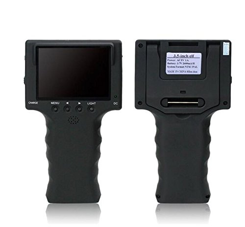 Eoncore Portable Hand-Held 3.5" Color LCD CCTV Security Camera Video Test Tester Analog Surveilance Camera Monitor Detector RJ45 - Thumbnail 2