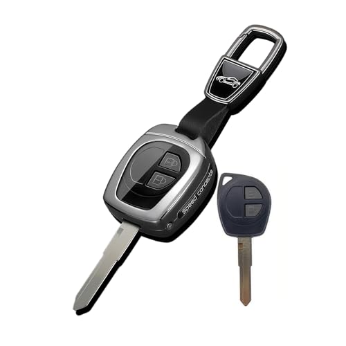 Coque de clé Suzuki protégeant vos boutons des chutes - TPU et zinc
