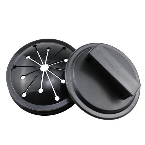 Haidong 3 \"Kitchen Sink Plug and 3 1/8\" Garbage Disposal Splash Guard Works with Most Garbage disposers -1 Set