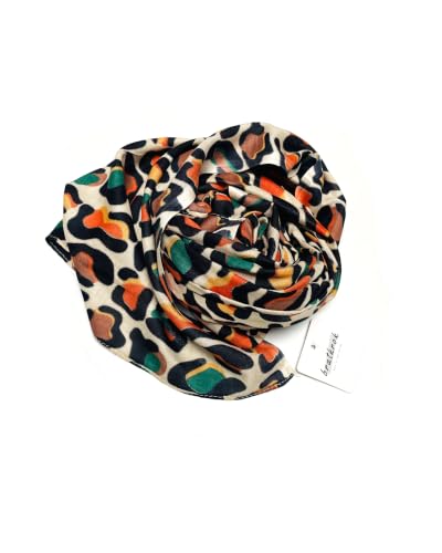Image of bratkrok WOMEN'S STYLISH FLORAL PRINTED RAYON SCARF /SCARVES /STOLE FOR SUMMERS