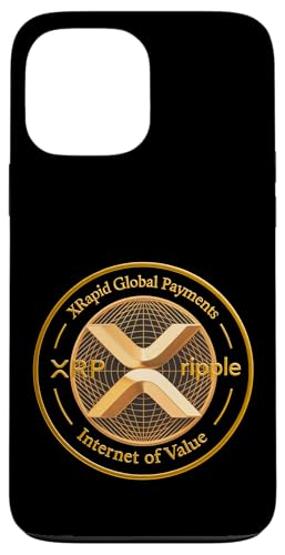 Funny XRP Crypto XRP Coin Ripple Criptomoneda para Mujeres Carcasa para iPhone 13 Pro MAX