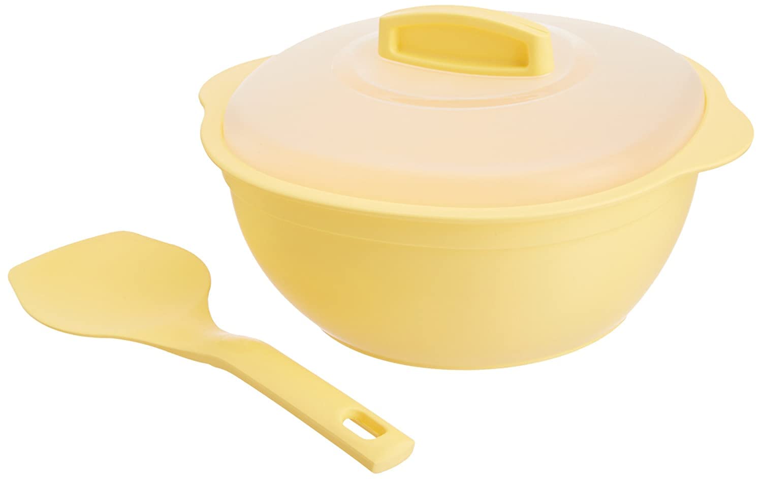 Signoraware Plastic Cook N Serve Medium Bowls, 1 Litre, Lemon Yellow,Pack of 1-image-47