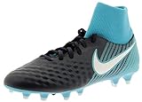 Nike Magista Onda II DF FG Mens Football Boots 917787 Soccer Cleats (UK 9 US 10 EU 44, Obsidian White Gamma Blue 414)