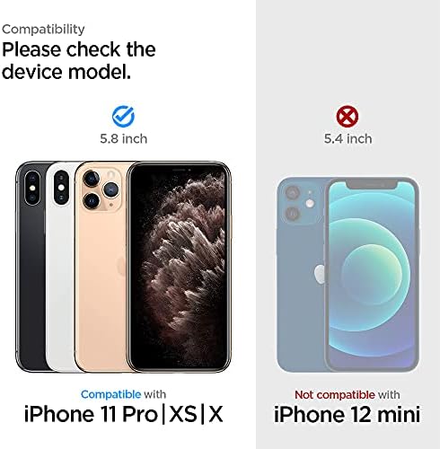 Spigen GlasTR EZ FIT Screen Protector for iPhone X/XS/11 Pro (5.8) Detail