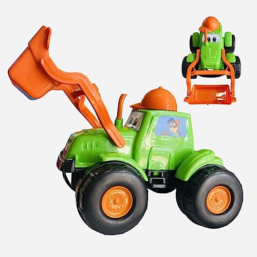 Caminhão Escavadeira Carrinho 30 CM Brinquedo Bebê Infantil Menino, Solapa
