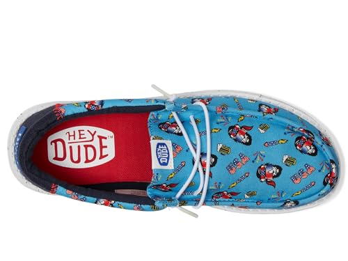 HEYDUDE Men's Wally Americana Party Loafer2