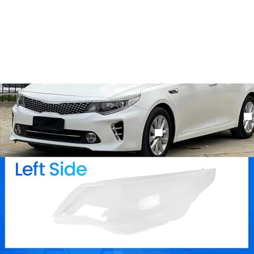 Coque de phare gauche pour Kia K5 Optima 2016-2018 cache-lentille transparent abat-jour