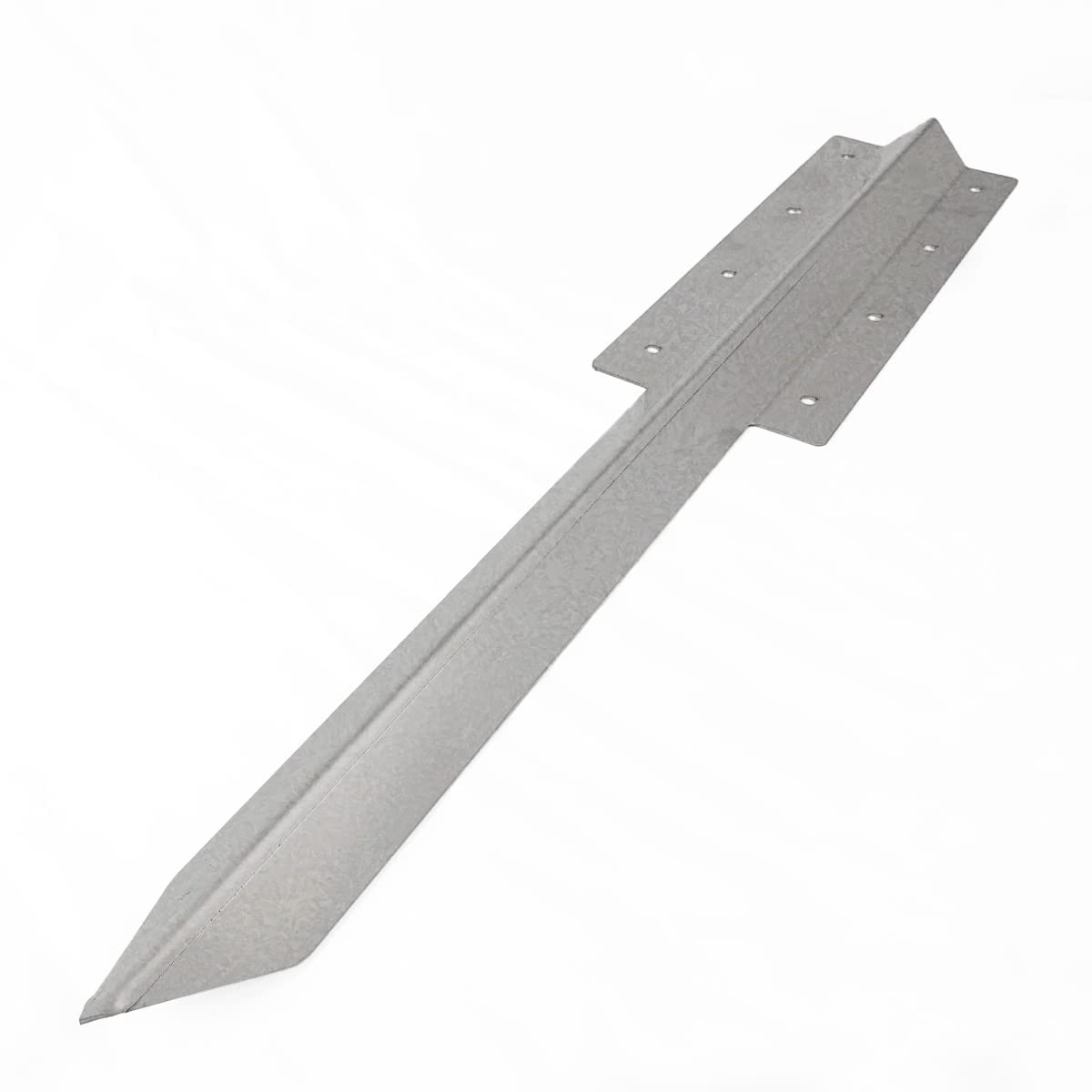 Indoor Outdoors Galvanised 1 X Sleeperfit 2-Tier Straight Timber Railway Sleeper Brackets - Joining Planters, Retaining Walls, Double Height Driveway/Pathway Edging Garden Stakes