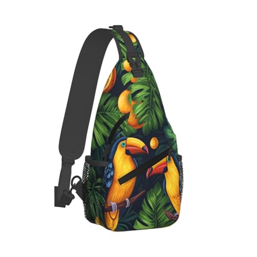 Bolso Sling Summer Lemon Tabbler Unisex Ligero de Viaje miniatura 2