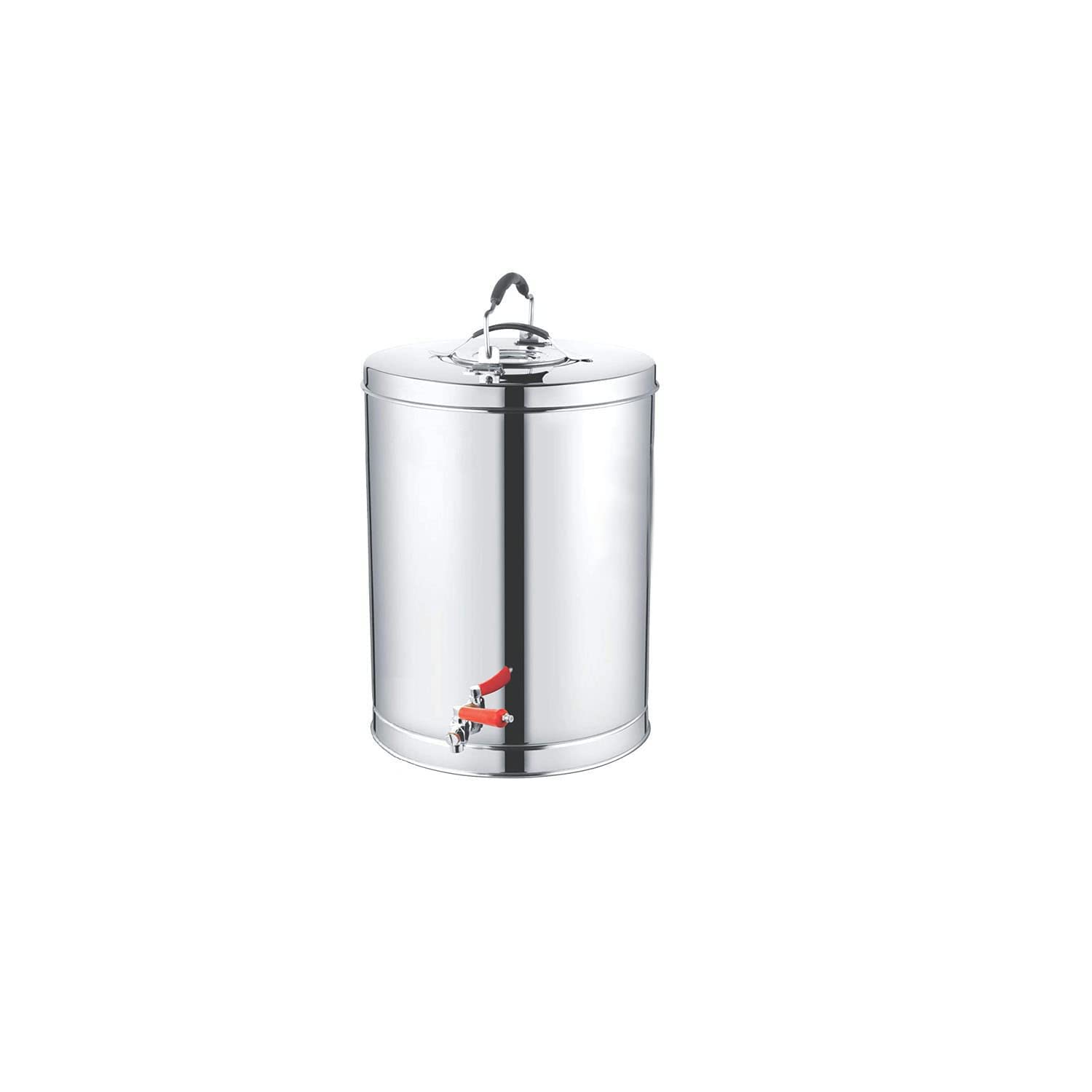 Mintage Stainless Steel Desire Tea Container 5 Liters With Leak Proof Tap | Milk/Soups/Coffee Tea Pot | Eco Friendly Hot & Cold Pot Office/Hotel | TeaPot Dispenser Jar |Chai Kettle For Canteen/Kitchen