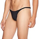 [ラ ポーム] La-Pomme Homme(ラポーム オム) LPH 81858 マイクロファイバーストレッチ リオバックショーツ 伸縮性 メンズ ブラック 日本 M(ウエスト76-84)-(日本サイズM相当)