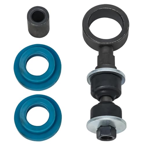 Image of Detroit Axle - 6pc Front End Control Arms Kit for Toyota 1998-2007 Land Cruiser Lexus LX470, 4 Lower Upper Control Arms with Ball Joints 2 Sway Bars 1999 2000 2001 2002 2003 2004 2005 2006 Replacement