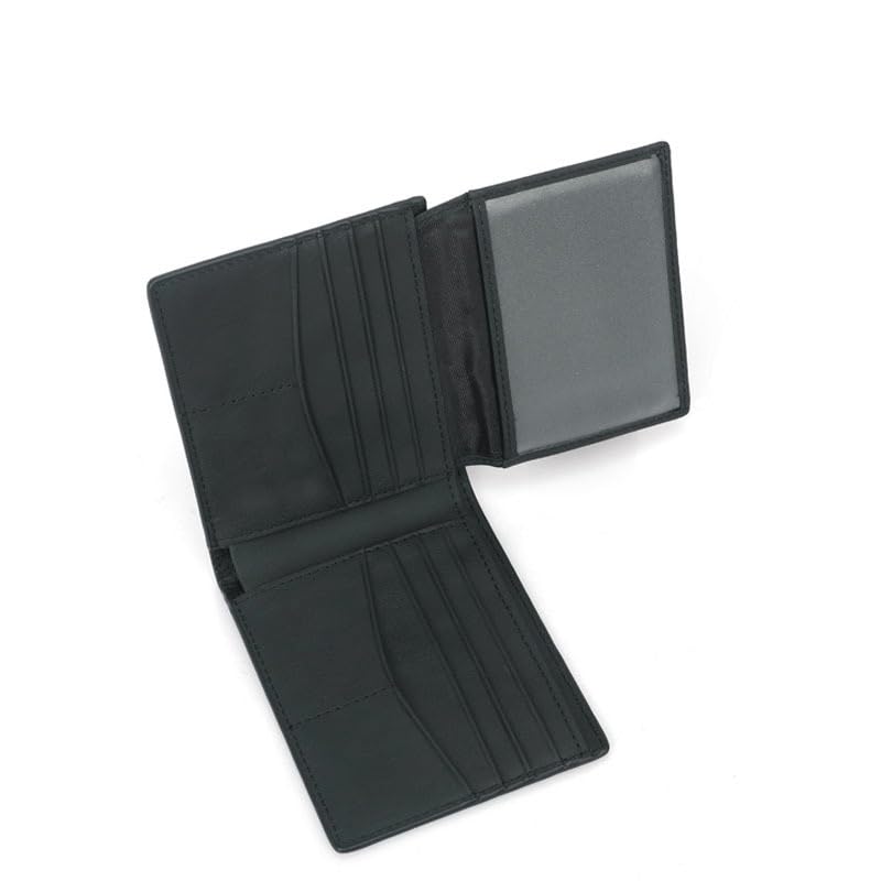 Carbon Fiber Multi-function Money Clip Photo Position Short Men's Wallet Card Bag(D)2