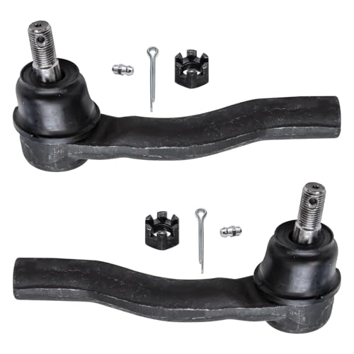Image of Detroit Axle - Front End Suspension Kit for Ford 2010-2012 Fusion 2010 Lincoln MKZ, 2 Upper Control Arms with Ball Joint Assembly 2 Outer Tie Rod Ends Replacement