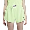 Nike-Sportswear-Womens-Wash-Shorts-Womens-CZ9856-358 Nike Sportswear Women's Wash Shorts CZ9856-358 (Ghost Green/Black), Large