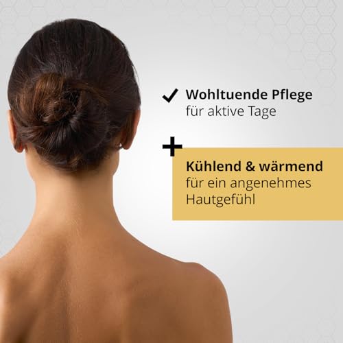 maorika Bienengiftsalbe mit Manukaöl (Kühlend & beruhigend) - Bienengiftcreme hochdosiert mit u.a. Shea Butter, Eukalyptus, Aloe Vera, Rosmarin & Zitronenschalenöl