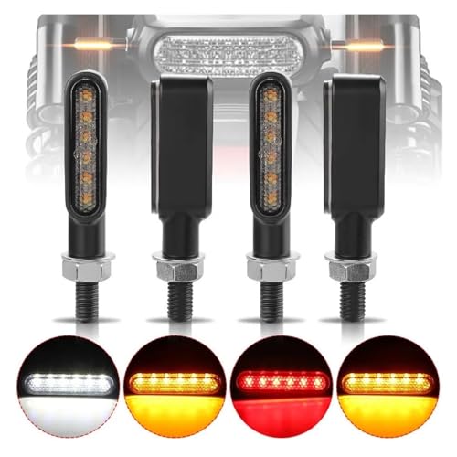 Luz de posición lateral para scooter y lámpara direccional de 12V trasera 3