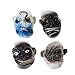 Daxoon Marionetas de Dedo de Halloween 4 Piezas Mini máscara de Fantasma Marionetas de Dedo de Monstruo para Juguetes Divertidos de Halloween Accesorios de Historia de Terror