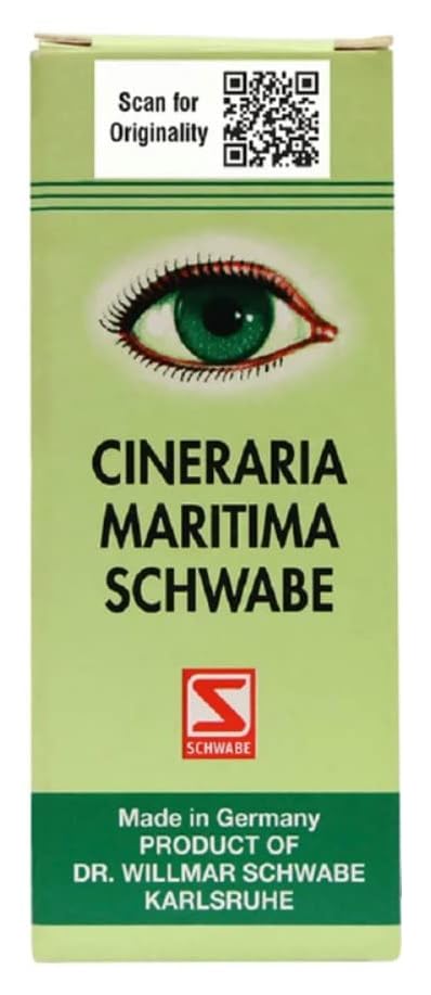 Generic Dr Willmar Schwabe Cineraria Maritima (Alcohol Free) - 10 ml (Pack of 1), White