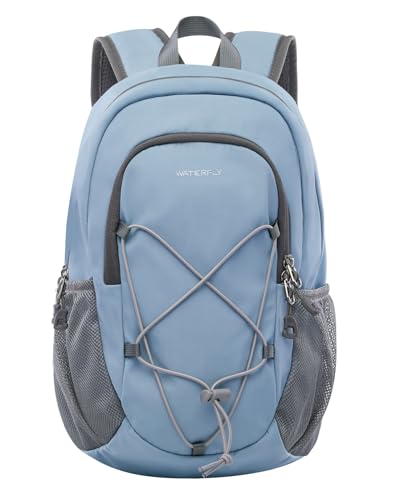 Waterfly Small Hiking Backpack 12L: Mini Lightweight Sport Rucksack with Chest Strap Daypack Compact Day Bag for Outdoor Travel Walking Camping Cycling Climbing Women Men Teenagers