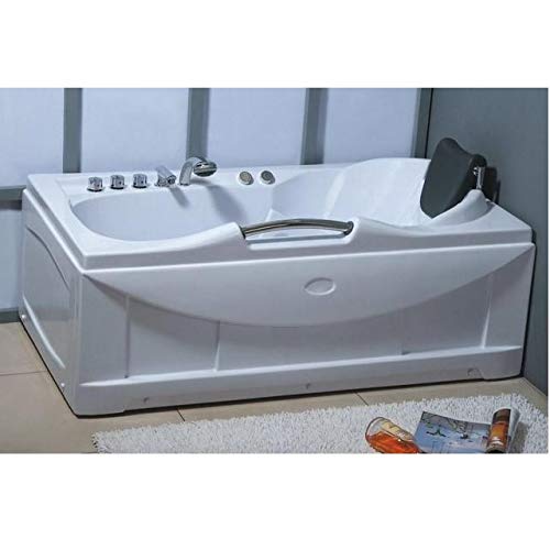 Bagno Italia Vasca idromassaggio 153x82 cm 7 idrogetti rubinetteria inclusa 1 posto I