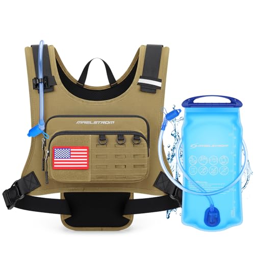 Maelstrom Hydration Running Vest with 2L Water Bladder for Men Women