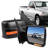 ECCPP Power Heated Turn Signal Puddle Lamps Passenger Side Mirror Replacement fit for 2007 08 09 10 11 12 13 14 Ford F-150 Pickup