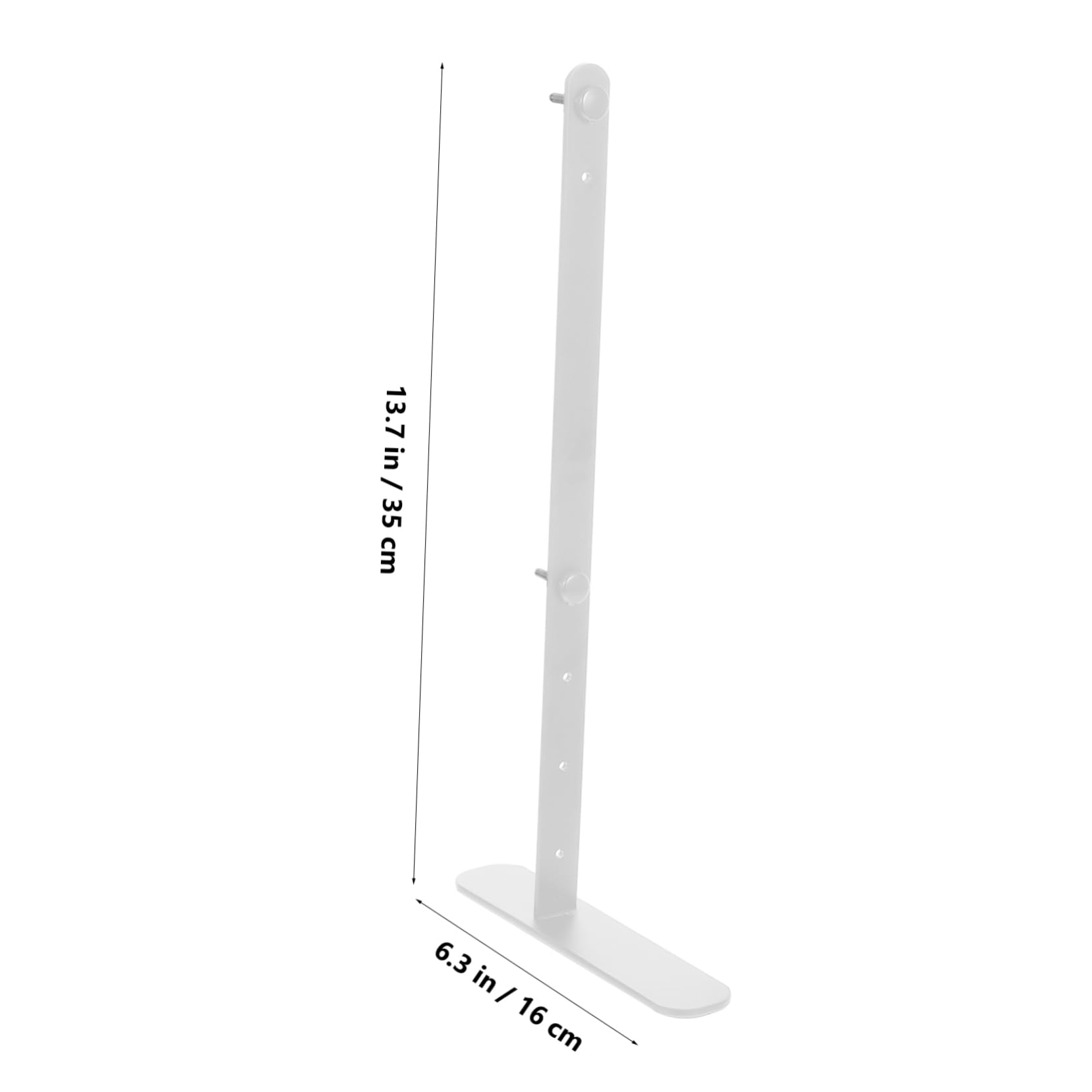 WOONEKY Versatile Desk Risers Pcs Pegboard Brackets Adjustable Laptop Stand Desk Stand for Secure Display