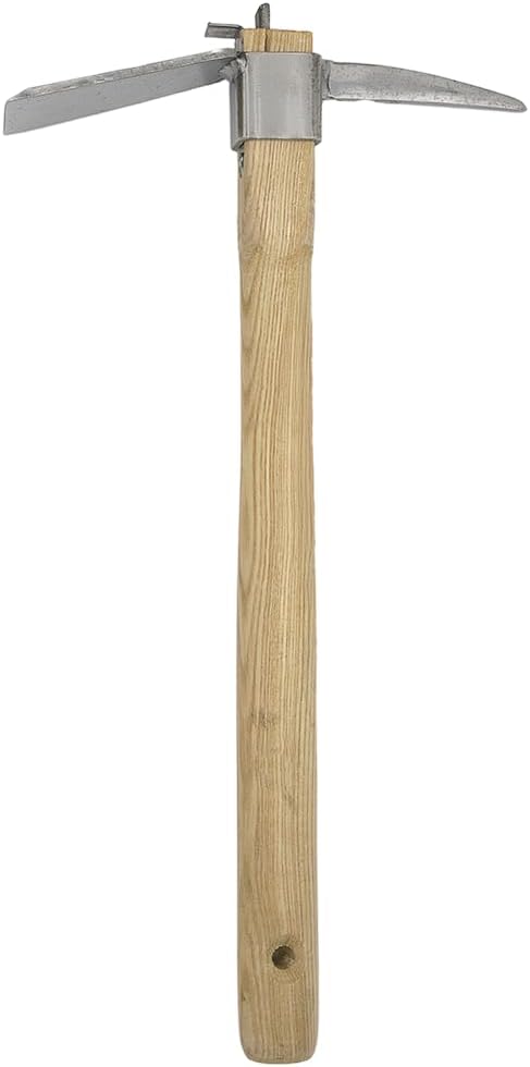 Zenport J606 Planting Hoe, 2.5-Inch Wide Stainless Steel Blade, 3-Inch Pick