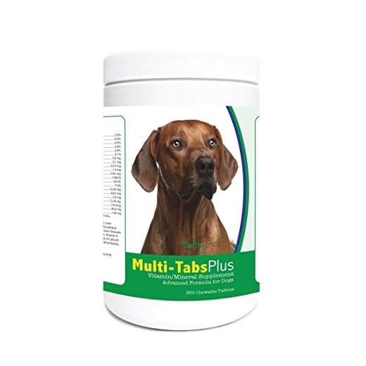 Healthy Breeds Rhodesian Ridgeback Multi-Tabs Plus Chewable Tablets 365 Count