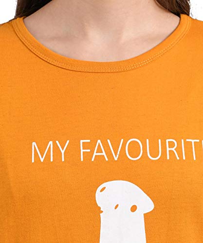 Image of KOTTY Women's Geometric Regular Fit T-Shirt