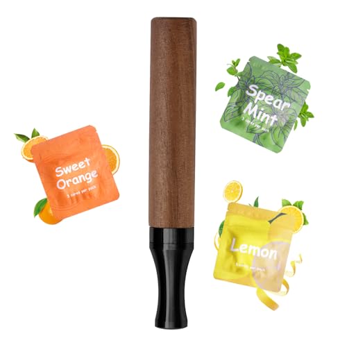 Rauchentwöhnung Hilfsmittel: Rauchentwöhnung Handlich zum einstellbarem Widerstand, Nikotinfreie Raucherentwöhnung mit Geschmack Fruchtmischung Pack Filter Rauch Hilfsmittel Ersatz, Schwarz