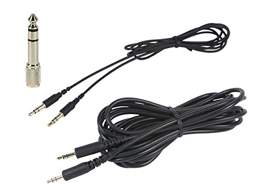 Image of Monoprice 108323 Premium Hi-Fi DJ Style Over-The-Ear Pro Headphone, Black