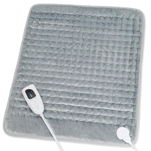Image of Heating Pad,Electric Heating Pads,Heating Pad for Back,Gray,24x20 Inch