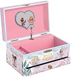 Bezauberndes Geschenk – In der Geschenkverpackung sind sie die perfekten Einhorn-Geschenke für Mädchen im Alter von 3, 4, 5, 6, 7, 8, 9 und 10 Jahren für Geburtstage, Weihnachten und mehr. Außerdem ergänzen die Musik-Schmuckkästchen für Mädchen bereits vorhandene Prinzessin-Spielzeuge und Prinzessin-Zimmerdekorationen.