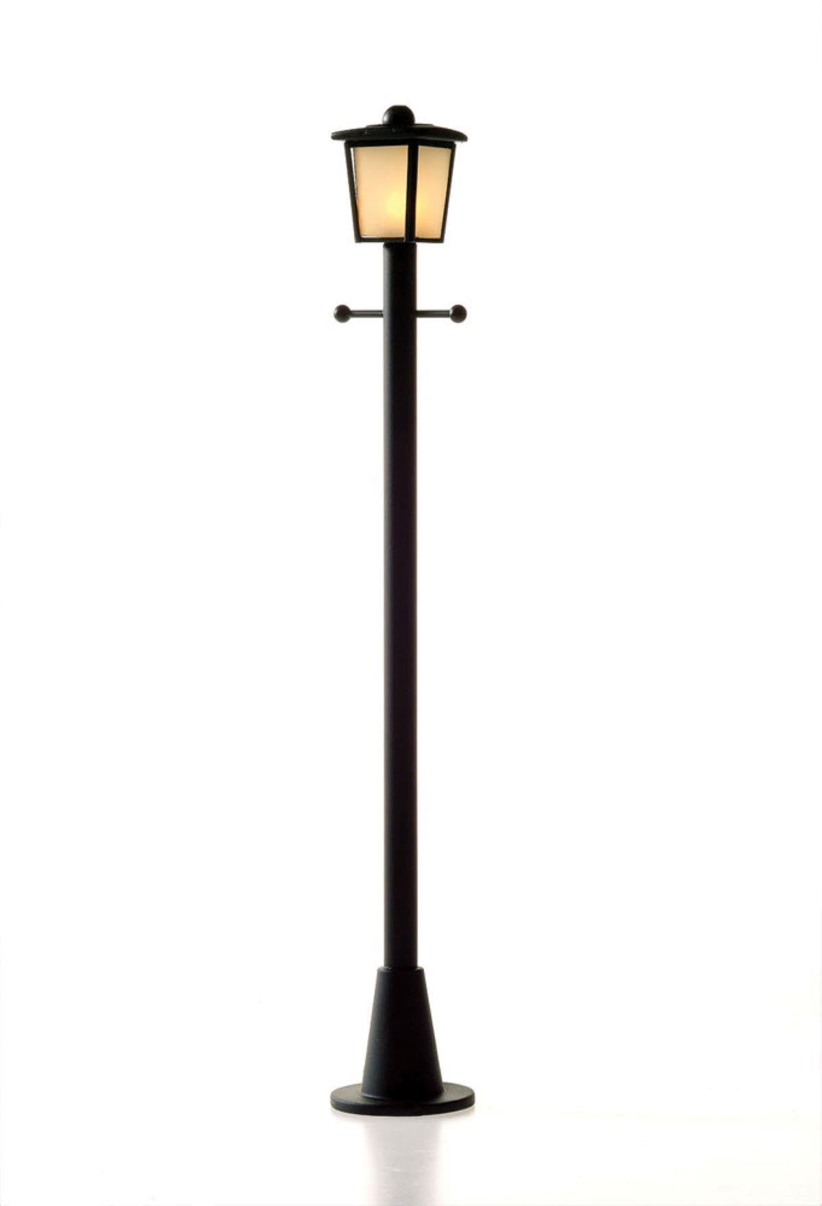 Victorian Lamp Post 12V Electric Miniature Street Light Dolls House 1:12 Scale