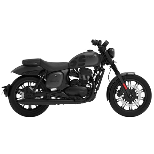 Image of YEZDI Roadster Disc Bike Shadow Black Alloy Wheels Booking for Ex-Showroom Price