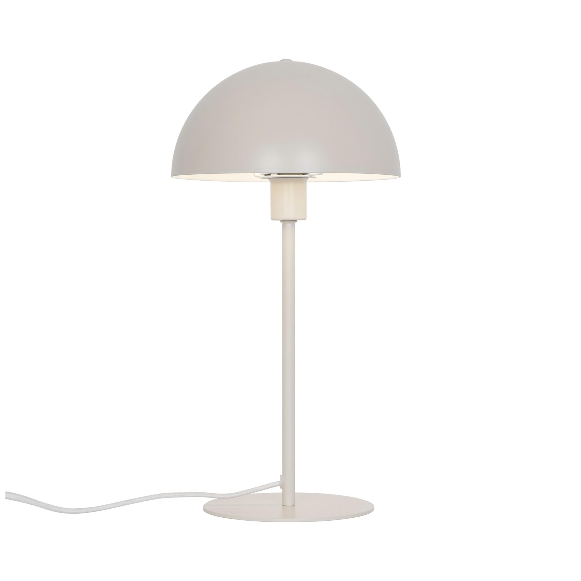 Nordlux Beige Ellen Table Lamp Metal Livingroom E14 Switch