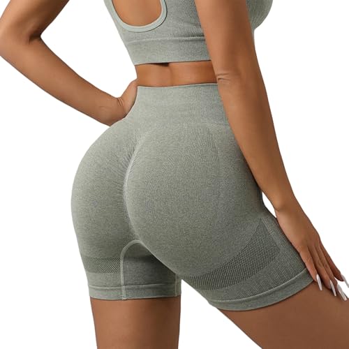 Camiseta de ballet para mujer, pantalones cortos de yoga, levantamiento de cadera, cintura alta, moldeador del cuerpo, pantalones deportivos de yoga de alta elasticidad, camiseta para niñas, 146, sin