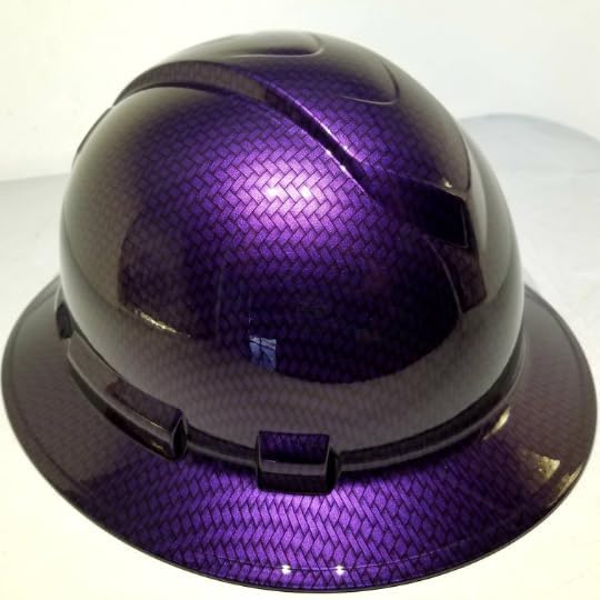 Wet Works Imaging Customized Pyramex Full Brim Plum Crazy